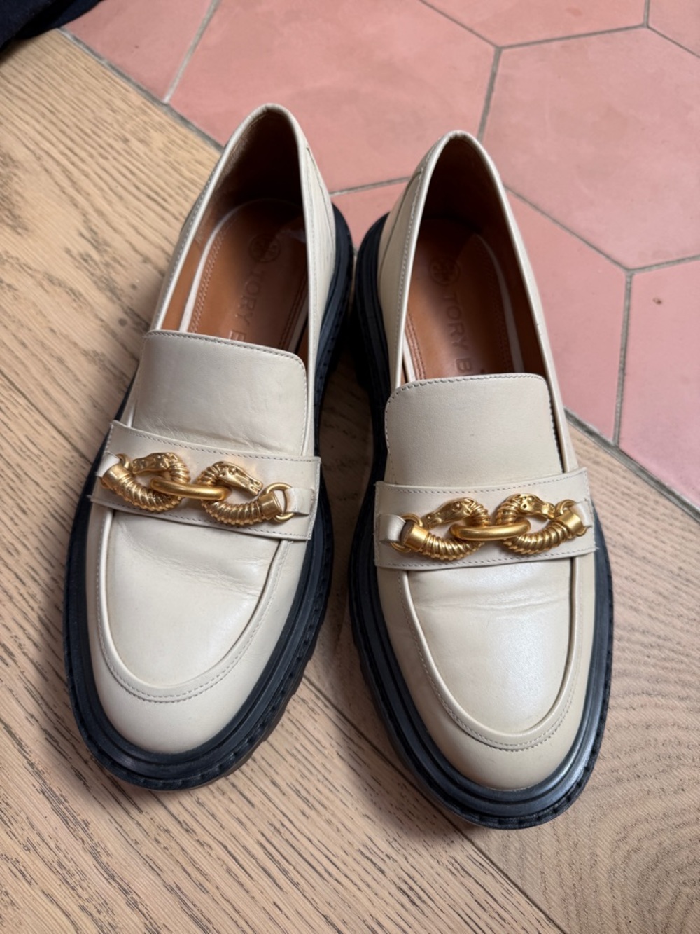 Tory Burch Jessa Lug Loafers size 8.5